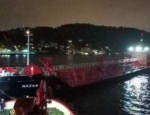 İstanbul Boğazı’nda tanker arızası