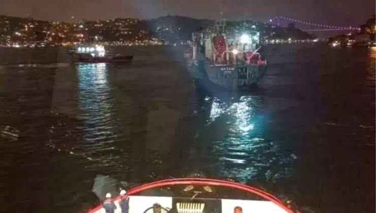 İstanbul Boğazı’nda Tanker Kurtarıldı