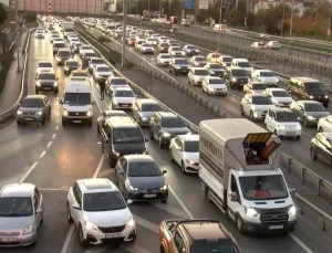 İstanbul’da Akşam Trafiği Yoğunlaştı
