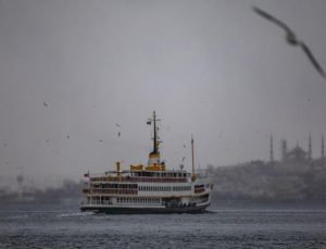 İstanbul’da bazı vapur seferleri iptal edildi