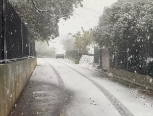 İstanbul’da İlk Kar Yağışı