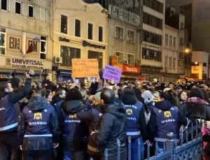 İstanbul’da Kadınların İzinsiz Yürüyüşü Gözaltılarla Sonuçlandı