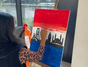 İstanbul’da Öğretmenler Günü’nde ‘Tuval İstanbul’ Etkinliği
