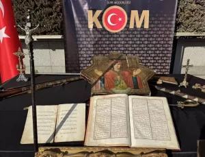 İstanbul’da Tarihi Eser Kaçakçılığı Operasyonu