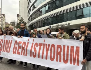 İşten Çıkarılan Emekçi Kadın Protesto Etti