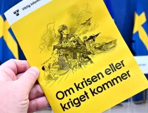 İsveç Kriz Hazırlık Kitapçığı Dağıtıyor