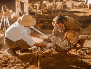 İsveç’te 2 bin 500 yıllık gizemli gömü: Bıçak saplanmış mezar bulundu