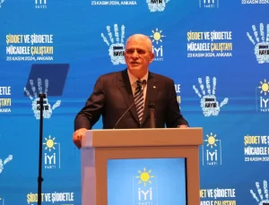 İYİ Parti Genel Başkanı Dervişoğlu’ndan Şiddetle Mücadele Çağrısı