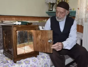 İyiliğe adanmış ömürden ‘Sakal-ı Şerif’ için muhafaza kutusu