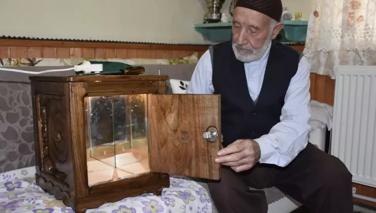 İyiliğe adanmış ömürden ‘Sakal-ı Şerif’ için muhafaza kutusu