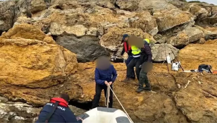 İzmir’de 117 Düzensiz Göçmen Kurtarıldı