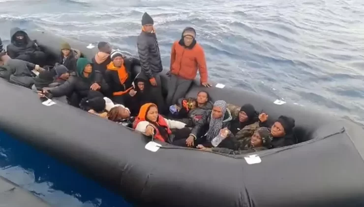 İzmir’de 141 Kaçak Göçmen Kurtarıldı