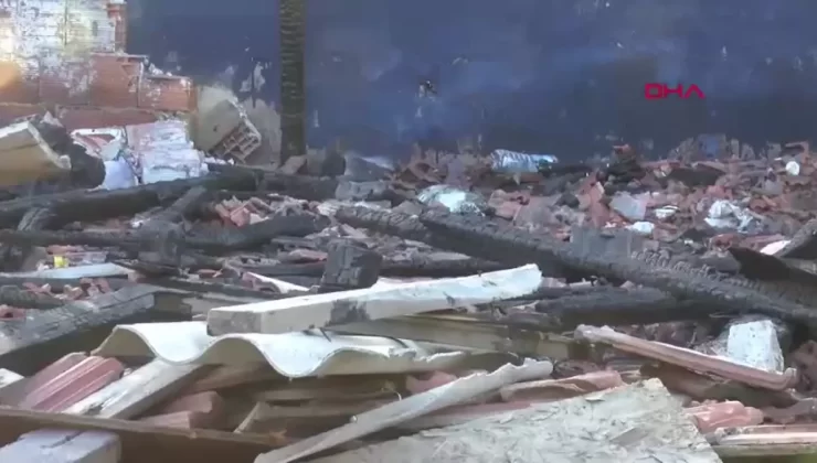 İzmir’de 5 Kardeş Yangında Hayatını Kaybetti