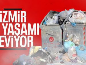 İzmir’de CHP’li ilçe belediyesinde işçiler grevde: Çöpler sokaklara taştı