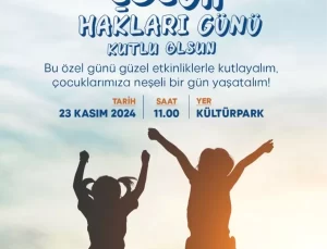 İzmir’de Dünya Çocuk Hakları Günü Etkinliği