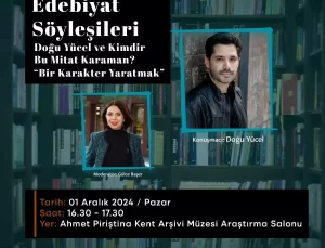 İzmir’de Edebiyat Söyleşileri: Semih Çelenk ve Doğu Yücel İle Buluşma