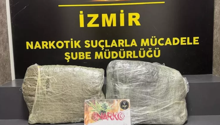 İzmir’de Havalimanında Skunk Operasyonu