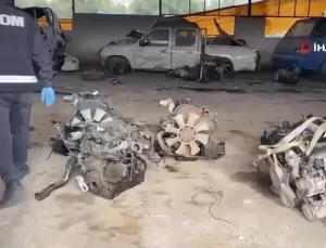 İzmir’de Oto Tamirine Operasyon