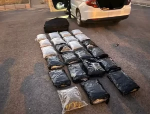 İzmir’de Uyuşturucu Operasyonu: 32 Kilo Ele Geçirildi