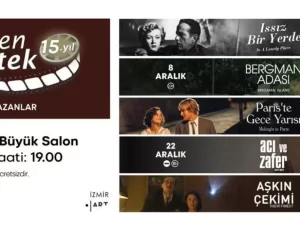 İzmir’de Yeniden Sinematek Gösterimleri Aralık Ayında Başlıyor