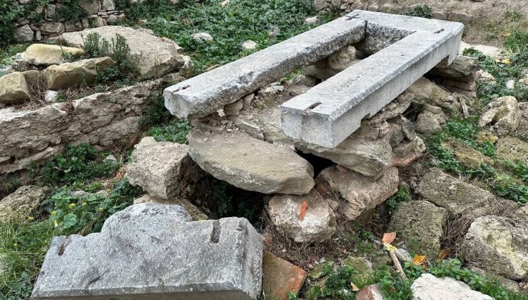 İznik’te tarihi mezarlık harabeye döndü