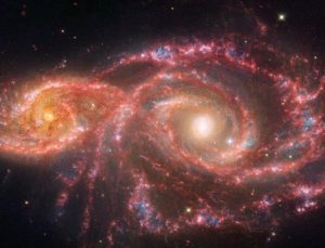 James Webb ve Hubble uzay teleskobu, ‘kanlı gözlü’ galaksileri görüntüledi