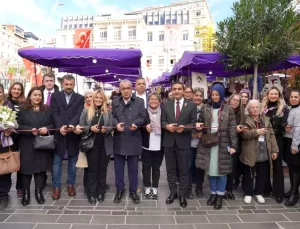 Kadın El Emeği Pazarı Şişhane Meydanı’nda Açıldı