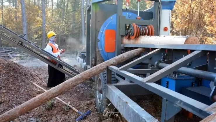Kadın Operatörden Ormancılığa Destek