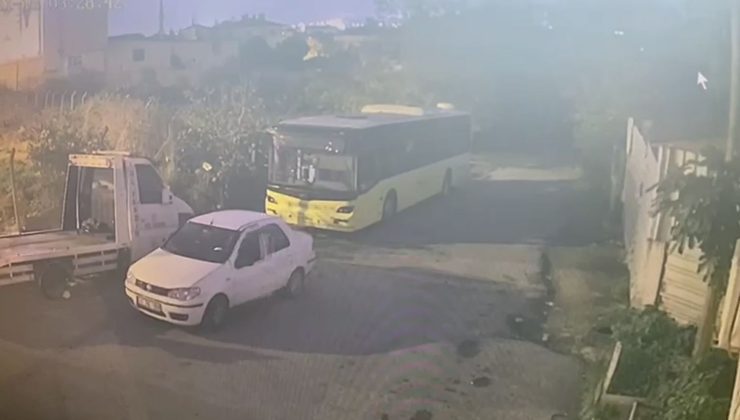 Kağıthane’de çalınan İETT otobüsü Tuzla’da parçalanırken bulundu