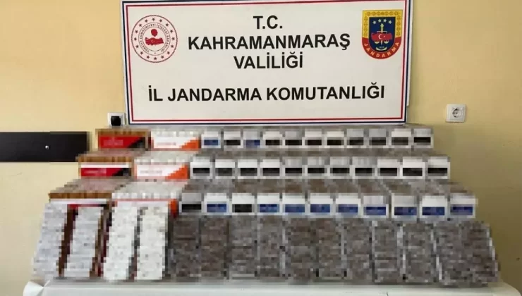 Kahramanmaraş’ta 100 Bin Kaçak Makaron Ele Geçirildi