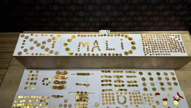 Kahramanmaraş’ta 5 Milyon Liralık Altın Operasyonu