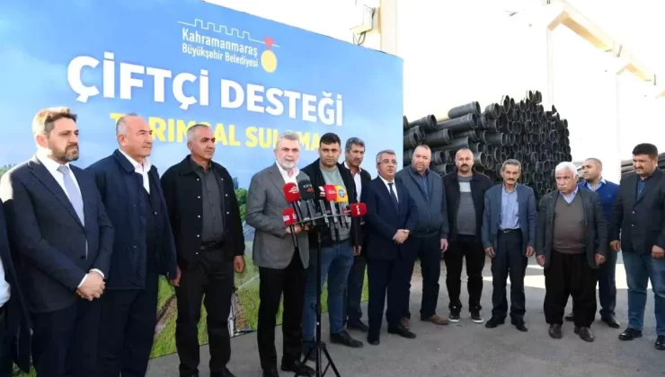 Kahramanmaraş’ta Çiftçilere 20 Milyonluk Sulama Desteği