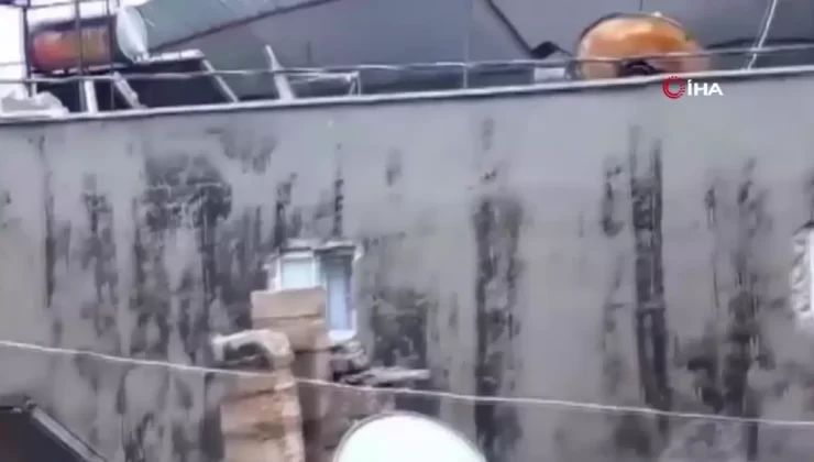 Kahramanmaraş’ta Rüzgar Çatılara Zarar Verdi