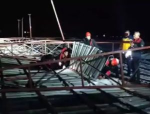 Kahramanmaraş’ta üzerine çatı düşen kişi öldü