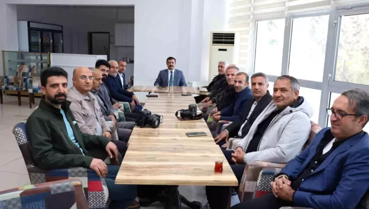 Kahta Kaymakamı Yerel Basınla Buluştu