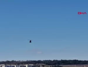 Kalça Kemiği Kırılan Yaşlı Kadın Ambulans Helikopterle Hastaneye Sevk Edildi