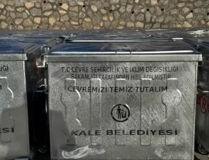 Kale’ye 193 Yeni Çöp Konteyneri