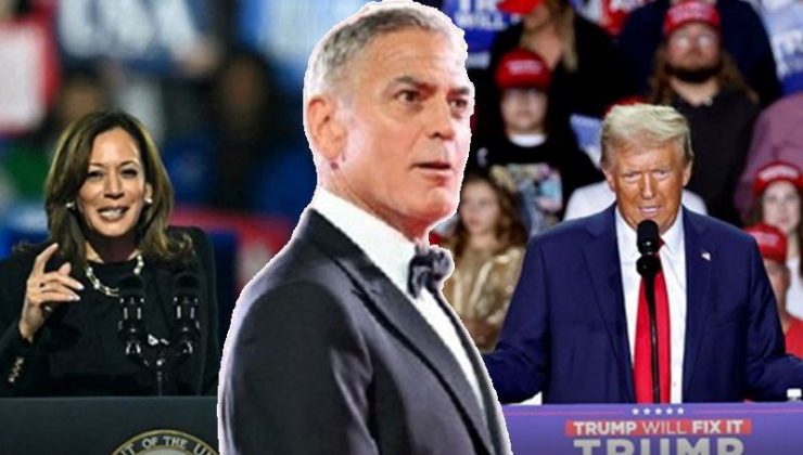 Kamala Harris yenilince George Clooney’yi sorumlu tuttular