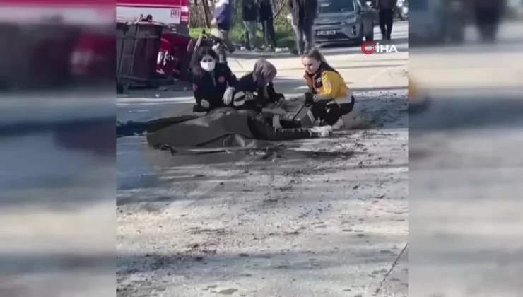 Kamyonet Sürücüsü Kazadan Sonra Tutuklandı