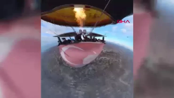 Kapadokya’da Atatürk Anısına Sıcak Hava Balonları