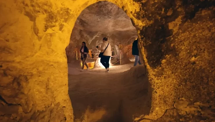 Kapadokya’nın Yer Altı Şehirlerine İlgi Artıyor