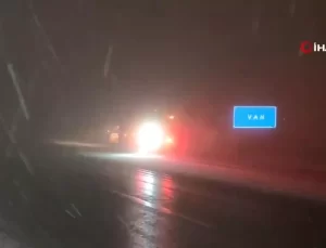 Karabet Geçidi Kar Yağışı Nedeniyle Kapandı