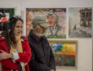 Karadağ’da Filistin Resim Sergisi