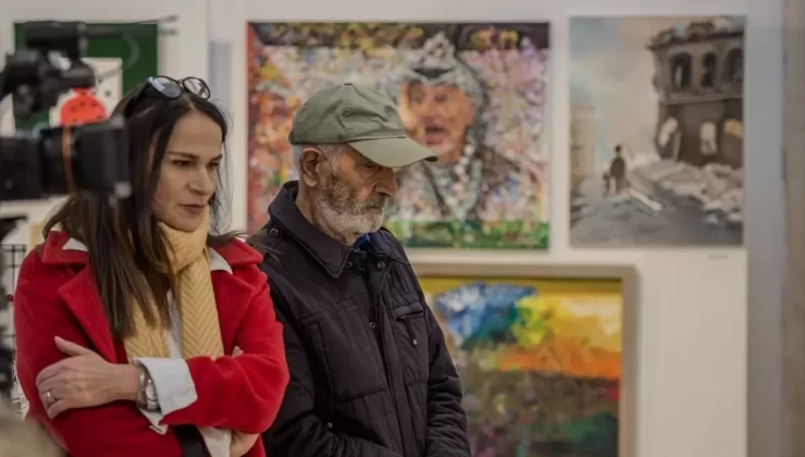 Karadağ’da Filistin Resim Sergisi