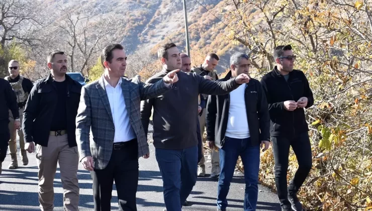 Karakaya, Yol Çalışmalarını İnceledi