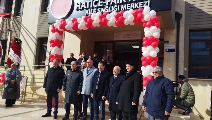 Karatay Aile Sağlığı Merkezi Açıldı