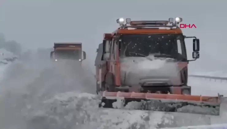 Karlıova’da Kar Yağışı Hayatı Olumsuz Etkiliyor