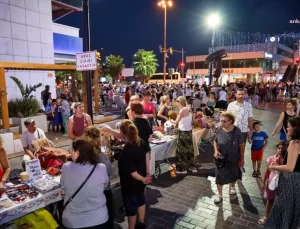 Karşıyaka’da El Emeği Gece Pazarı Final Yaptı