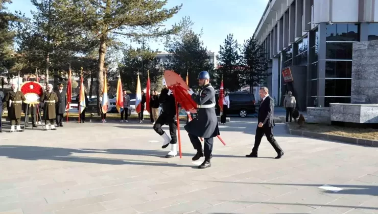 Kars’ta Atatürk’ün Ölüm Yıldönümü Törenlerle Anıldı