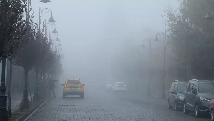 Kars’ta Yoğun Sis ve Soğuk Hava